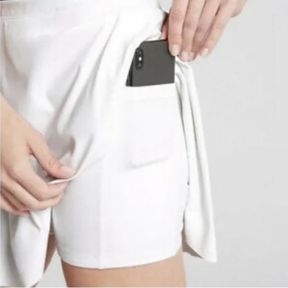 Athleta Match Point Skort in White Sz XS - Picture 3 of 14